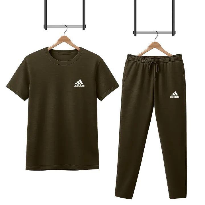 Premium Best Quality Summer Men Tracksuit Trouser and Shirt Track suit Summer - Image 3