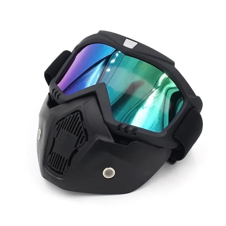 Face Helmet Mask Googles Face Mask - Image 5