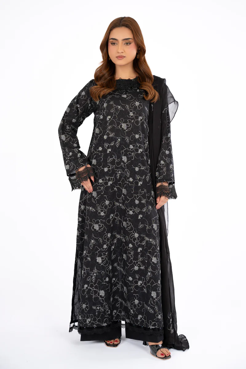 EMBROIDERED LAWN 3 PCS (UNSTITCHED)