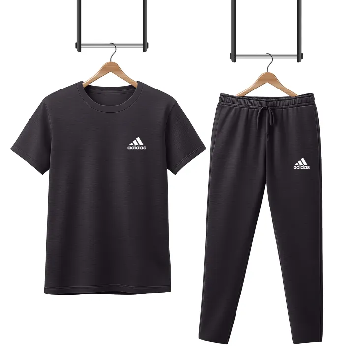 Premium Best Quality Summer Men Tracksuit Trouser and Shirt Track suit Summer - Image 4