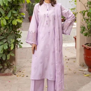 PRET EMBROIDERED & EMBELISHED LAWN 3 PCS
