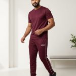 Men's Premium Maroon Gym & Track Suit